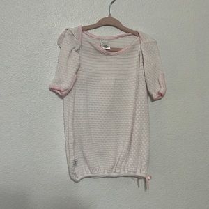 Pink Newborn onesie